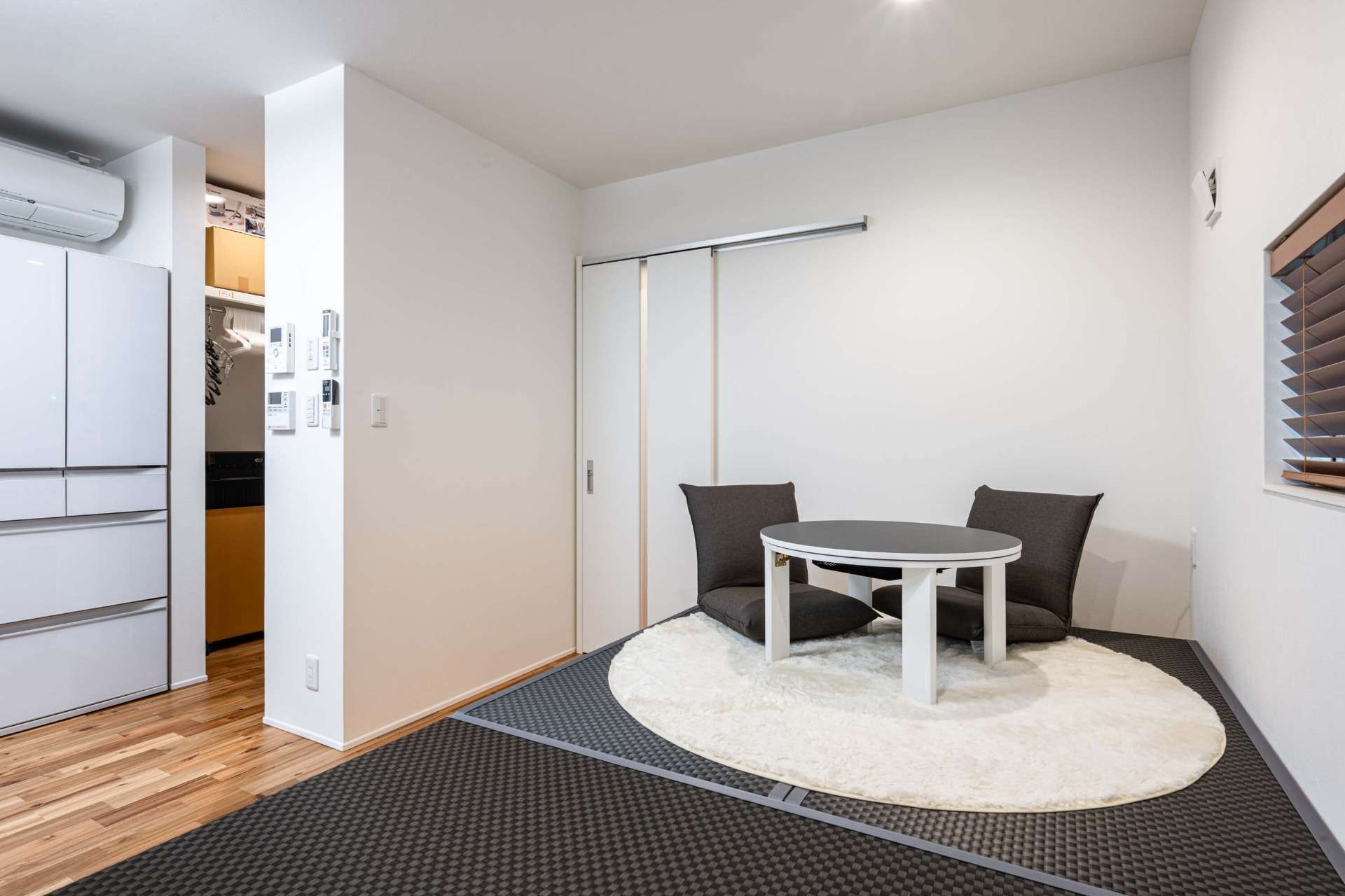 小上がりの和室は家族がくつろげる癒しの空間