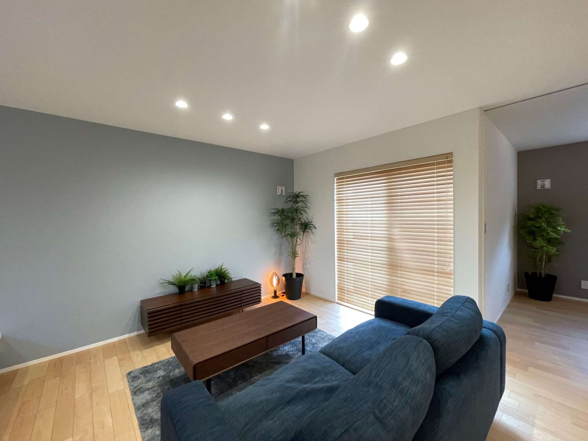 ゆったりくつろげるリビング