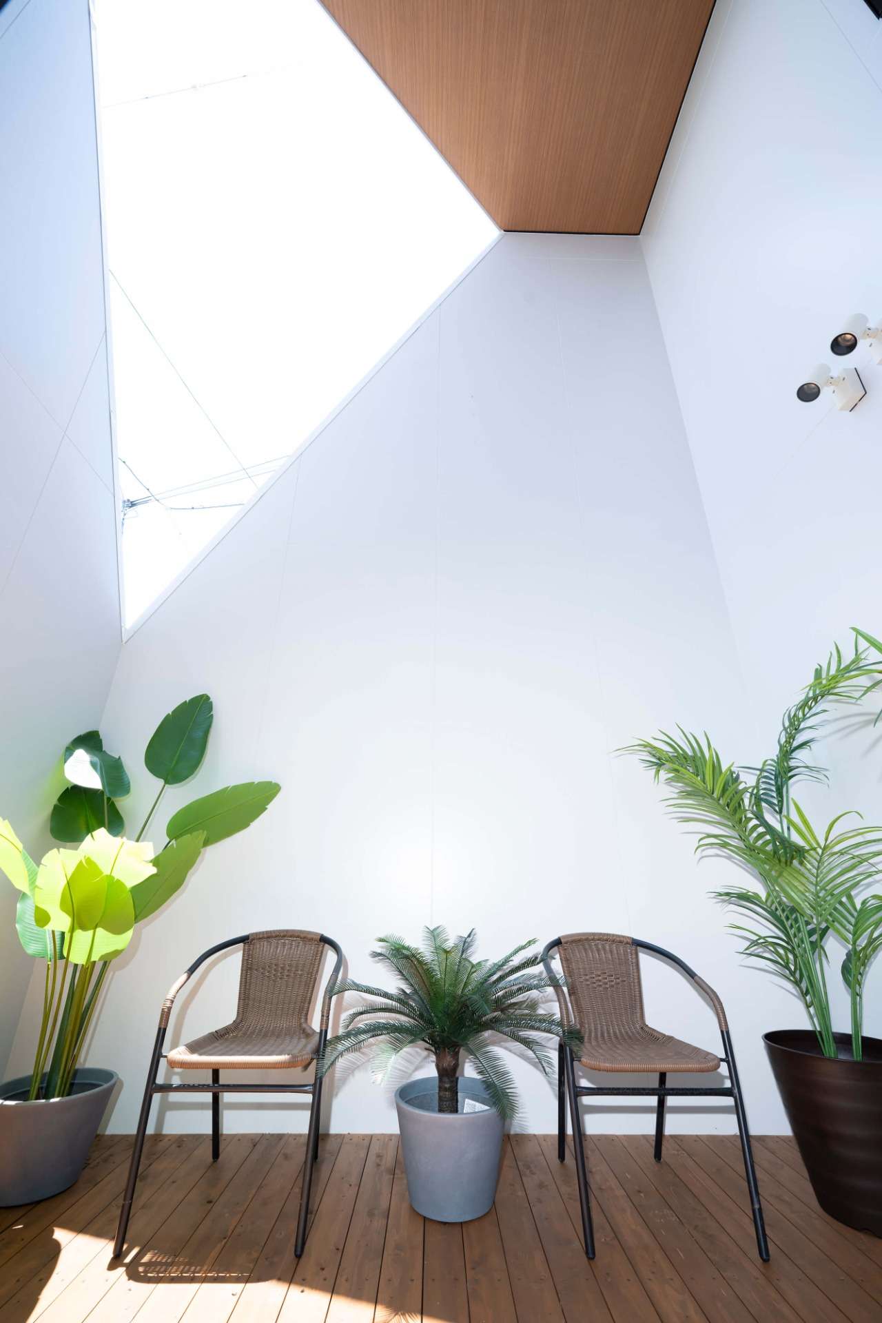 プライベートウッドデッキ