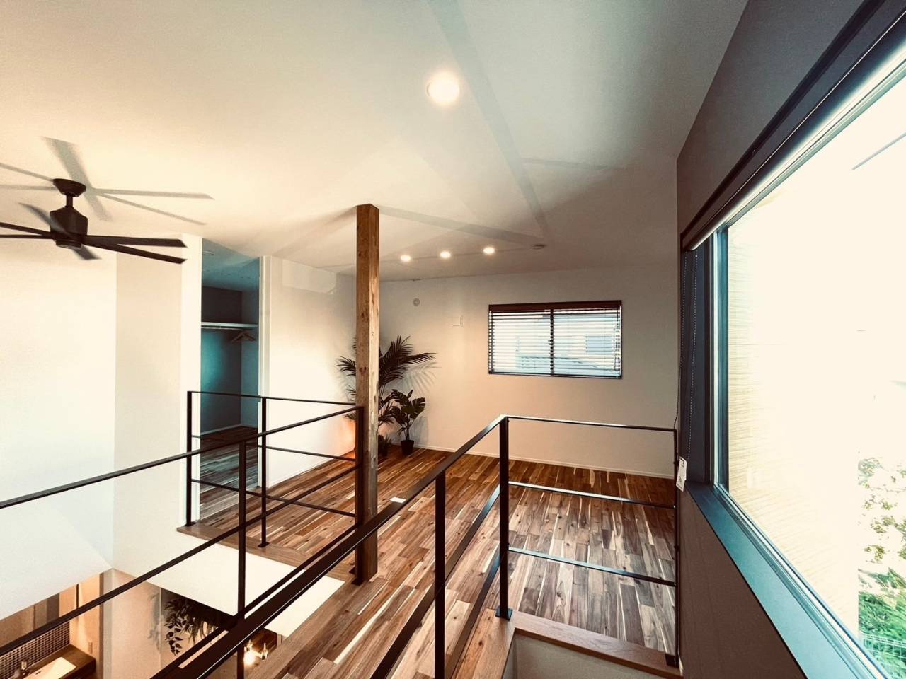 宗像市で叶える！吹抜けとアイアン手すりが魅力の注文住宅の秘密