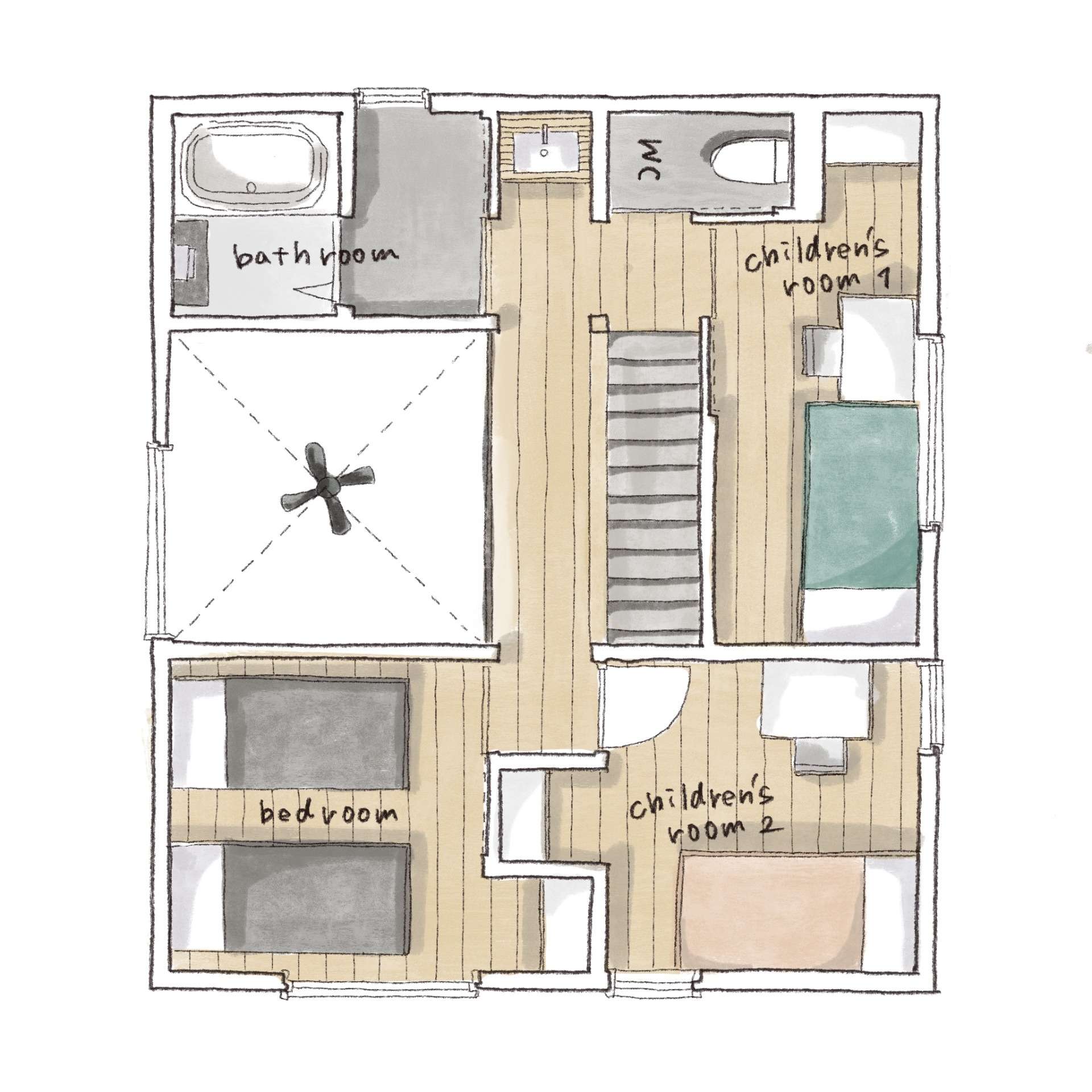 イメージ 2階間取り