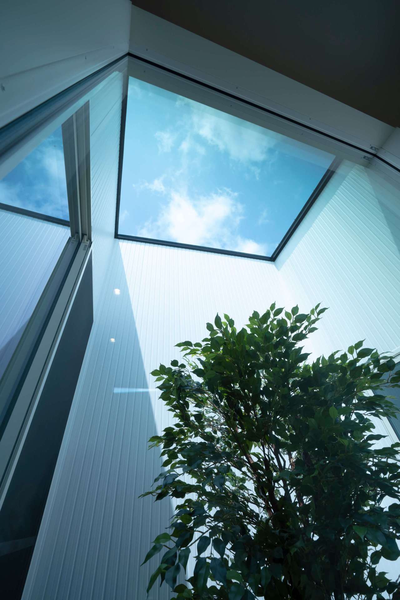 【福岡県福津市】中庭へ風が通り抜ける注文住宅