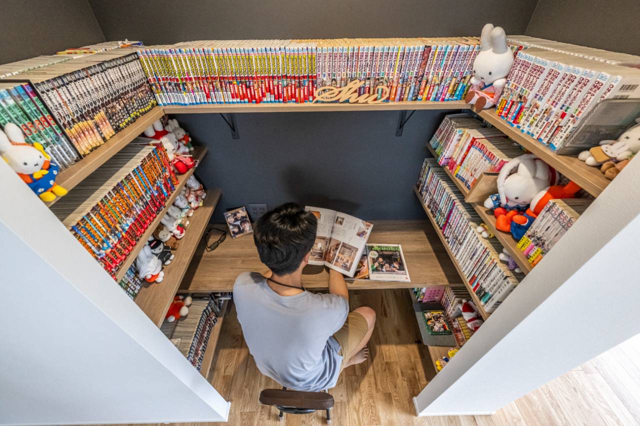 一級建築士と建てるこだわりの家づくり｜福津市｜古賀市｜宗像市｜書庫｜福岡の工務店｜趣味の部屋