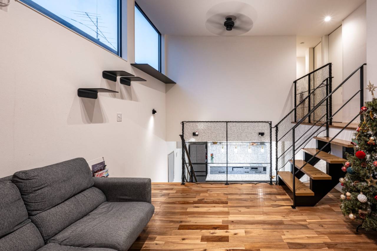 高性能住宅｜高気密｜高断熱｜高耐震｜一級建築士｜福津市｜古賀市｜宗像市｜リビング