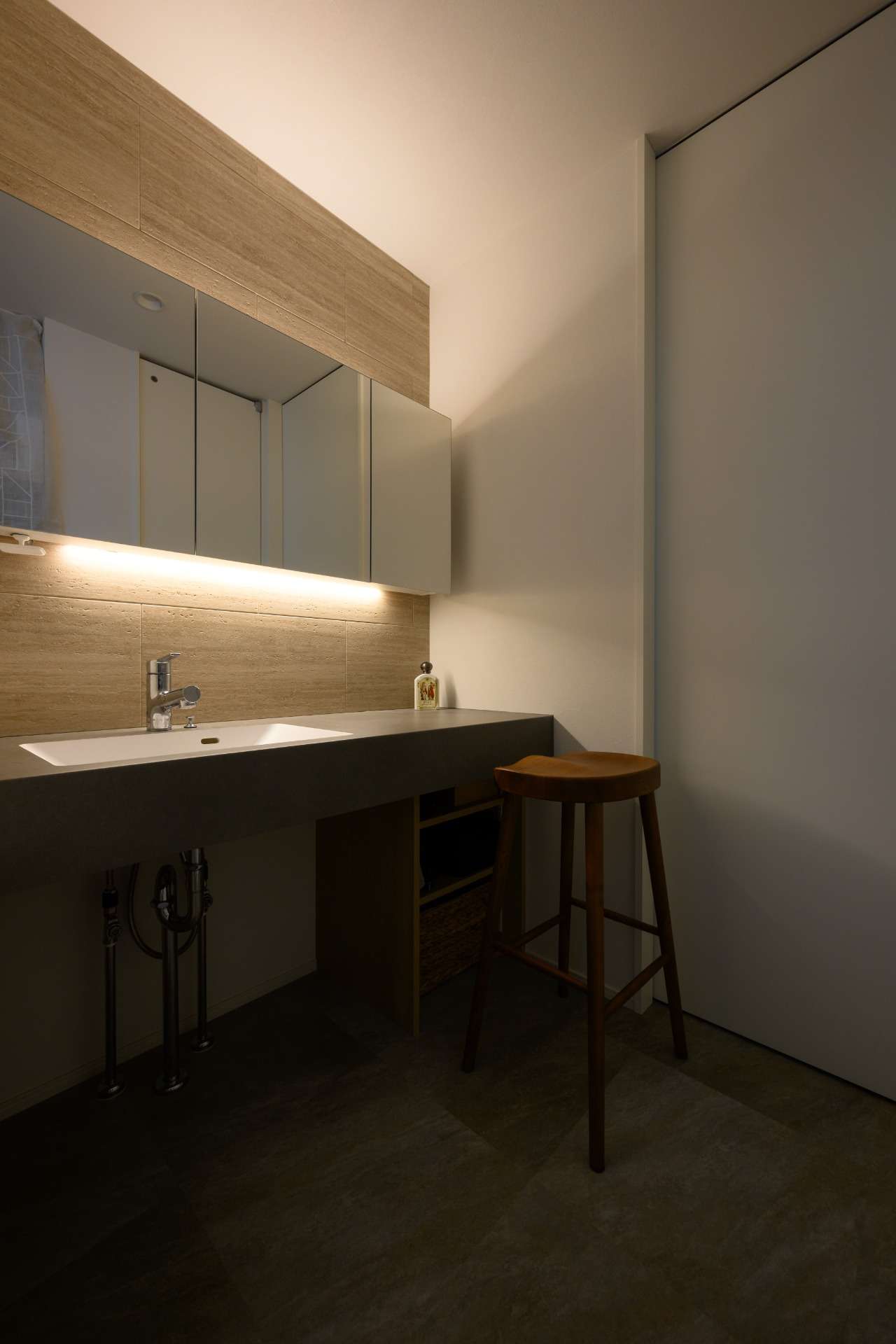 【福岡県古賀市】高性能住宅の造作洗面台