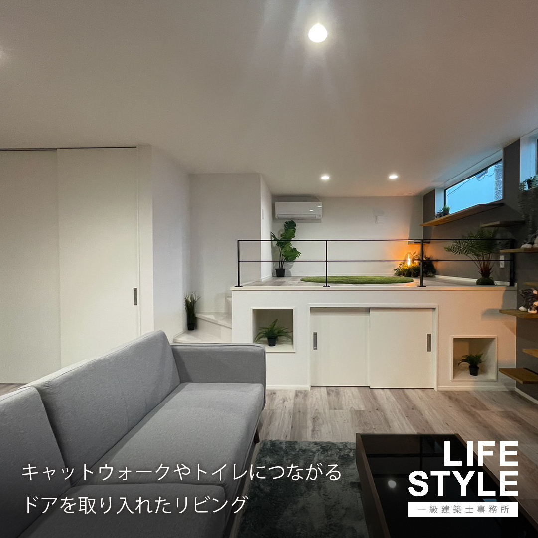 【福津市|猫と夫婦の、ちょっと特別なマイホーム。