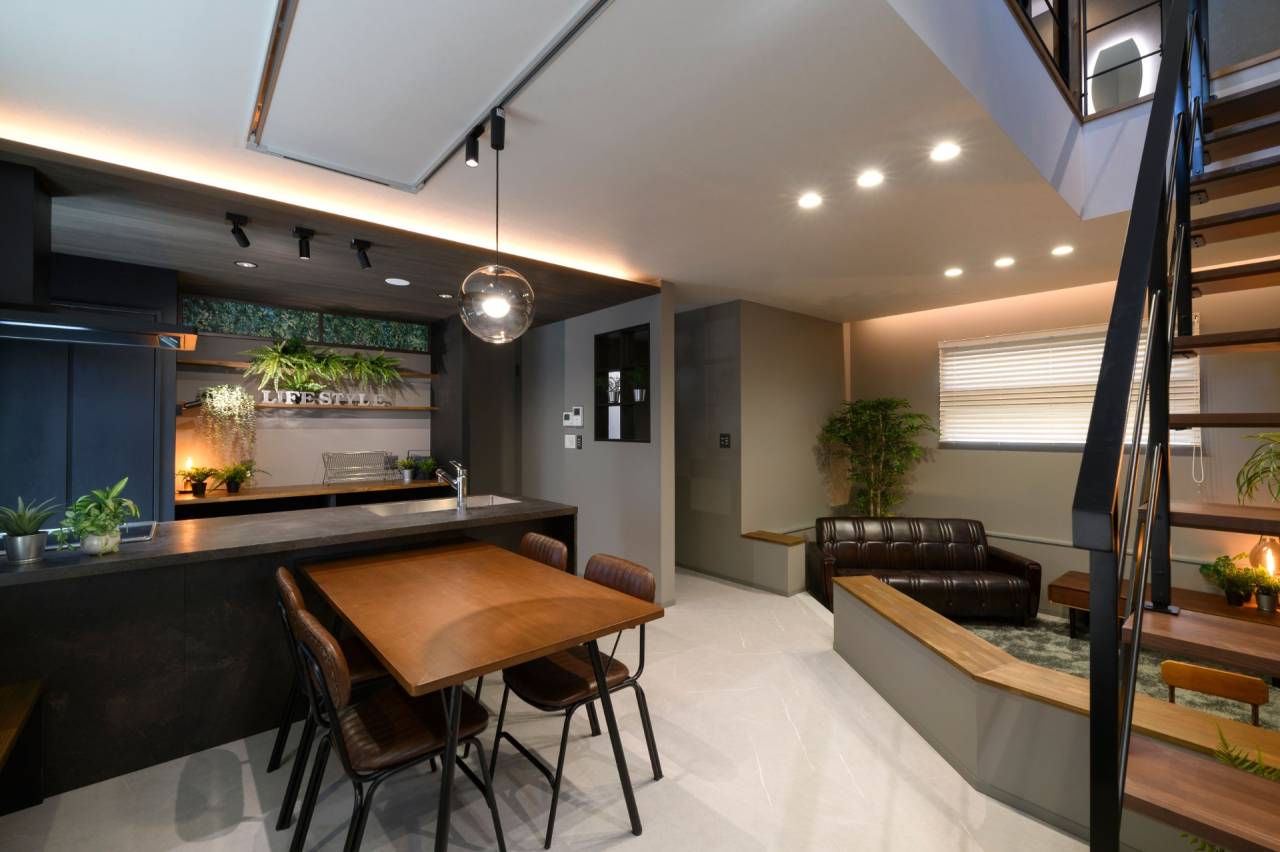 優れた生活動線の狭小住宅