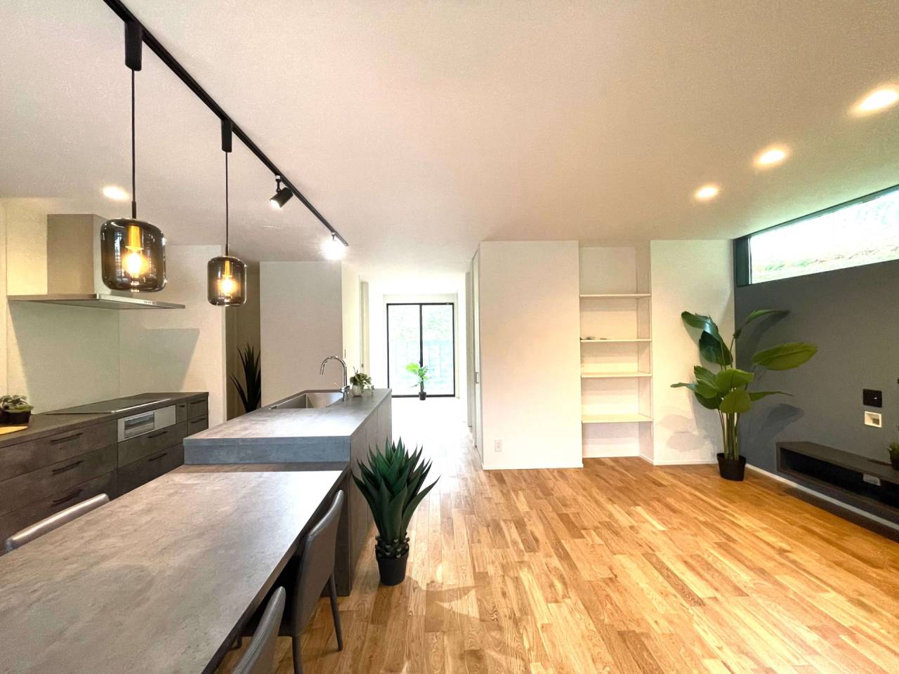 【福岡県福津市】注文住宅　平家のリビング