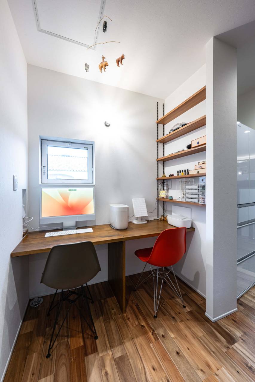 【福岡県福津市】高性能住宅のワークスペース