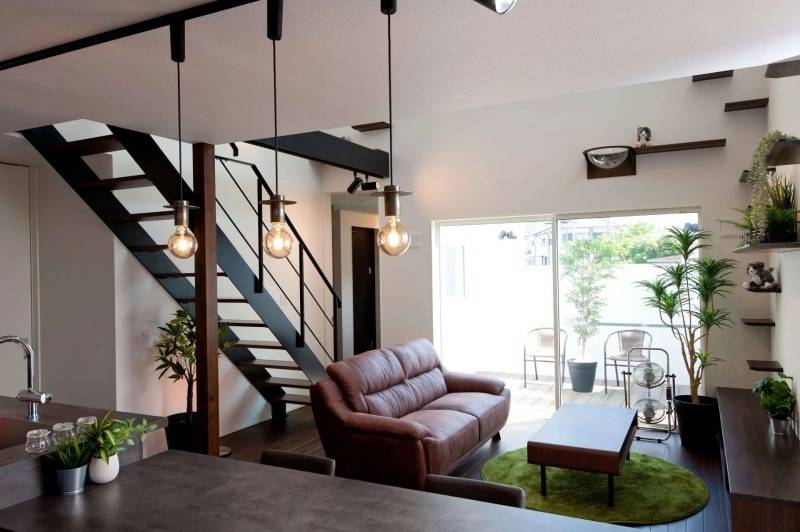 福岡県福津市に建つ注文住宅の内観で古賀市の工務店が手掛けた高性能住宅