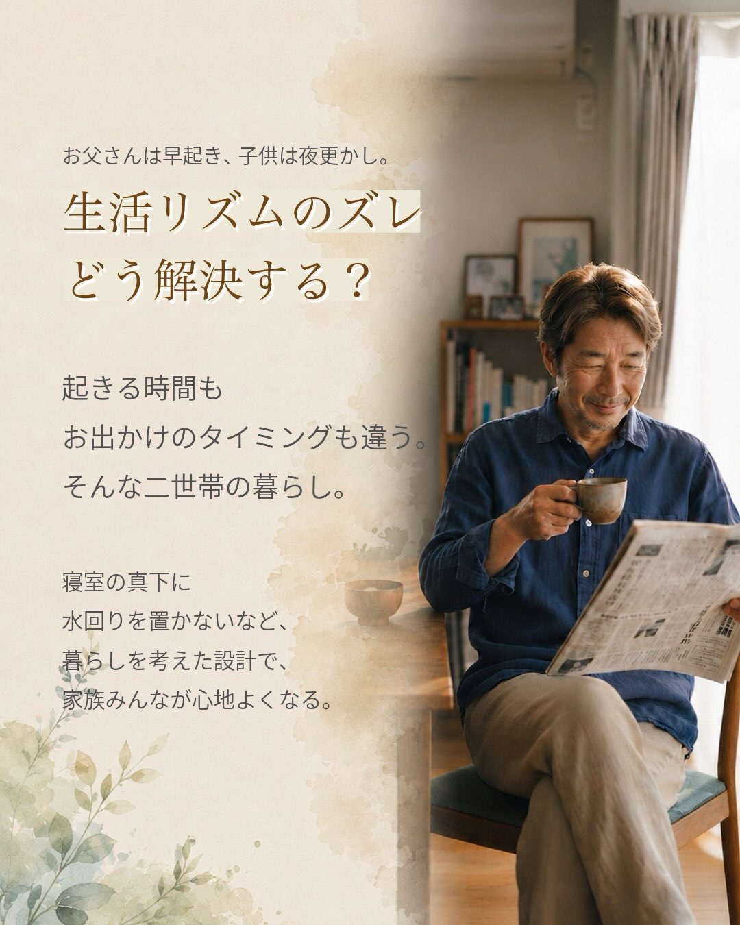福岡で二世帯住宅についてお考えの方へ。